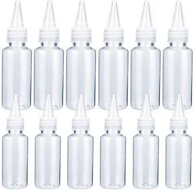 Image de Porte-stylos pour ketchup et sauces - transparent - pour la maison et les restaurants - 12 pièces