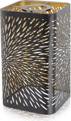Obrázek produktu pro Černý kovový stínidlo pro stolní a stojací lampu, 114 x 201 cm