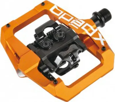 Produktbild von Xpedo Pedal Clipless GFX orange, 9/16", zweiseitig XPT, XGF04AC