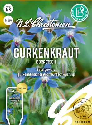 Produktbild von Gurkenkraut Borretsch | Borretschsamen von N.L. Chrestensen