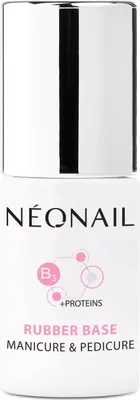 Produktbild von NeoNail Rubber Base Manicure & Pedicure Baza hybrydowa, 7.2ml