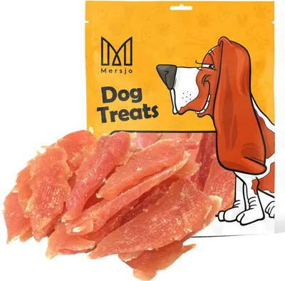 Produktbild von Hundeleckerlis - Weiche Hühnerbrust, gesunde Nahrungsergänzung, Leckerli, natürliche weiche Leckerlis ideal für kleine und große Tiere 1000g