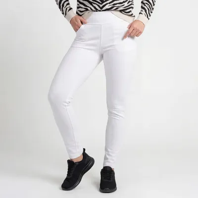 Produktbild von Stretchhose Freizeit Schlupfhose 34-50 Bequeme Slim Fit Businesshose für Damen