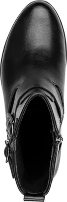 Produktbild von MARCO TOZZI Damen Stiefelette mit Zierschnallen 2-25313-45, Größe:39 EU, Farbe:Schwarz