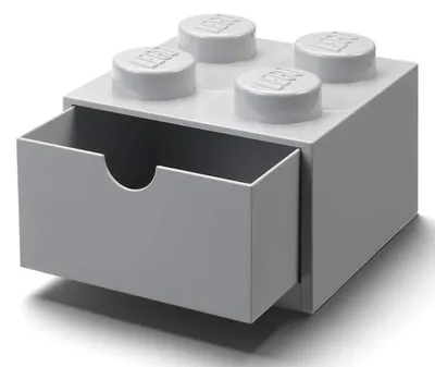 Image de LEGO 40201740 LEGO Schubladenbox DESK DRAWER 4, 1 Schub, grau
