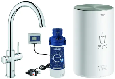 Produktbild von GROHE Red Duo, Standard, Chrom, Hebelgriffe, Einzelbild, Typ C, Keramik