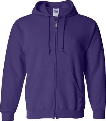 Produktbild von Gildan Heavy Blend Kapuzenjacke BC471 (M) (Lila)