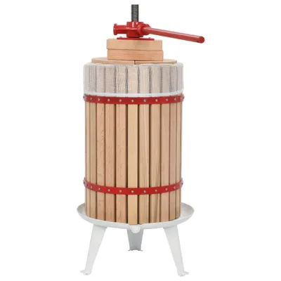 Image de vidaXL Set de 2 pressoirs à fruits et à vin et d'un broyeur