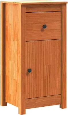 Obrázek produktu pro Servírovací skříň Voskově hnědá 39 x 34,5 x 80 cm