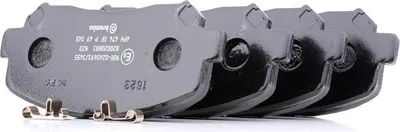 Produktbild von BREMBO P 49 045 Bremsbeläge Satz Vorne für MAZDA CX-5 (KE, GH) für CHRYSLER 200 Stufenheck für DODGE Dart Limousine (PF)