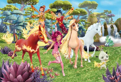 Produktbild von Mia & Me Glitzerpuzzle, In Centopia, 200 Teile