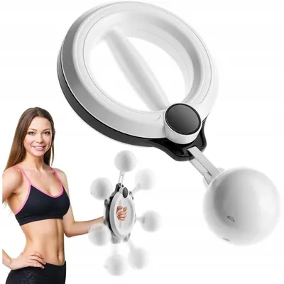 Produktbild von Armtrainer, Unterarmtrainer, Handgelenktrainer, mit 360° Rotation, Handkurbel Brusttrainer, für das Training der Schultern und der Armmuskulatur