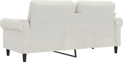 Produktbild von vidaXL 2-Sitzer-Sofa Creme 140 cm Samt