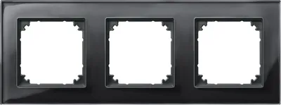 Immagine prodotto di Merten 489303 Piastra a muro/copertura interruttore nero (489303)