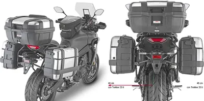 Produktbild von GIVI PLO2159MK PL ONE-FIT Monokey Seitenhalterungen