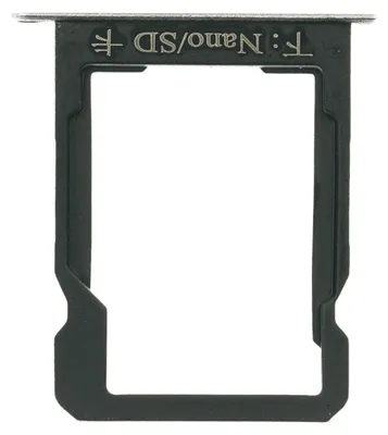 Produktbild von Huawei Mate 7 Sim Karten Halter Tray Fach, Silber
