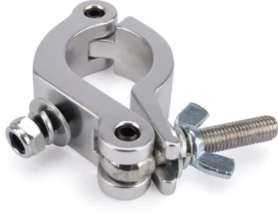 Produktbild von Riggatec Halbschelle - Halfcoupler Side Entry silber bis 300 kg (48-51mm)