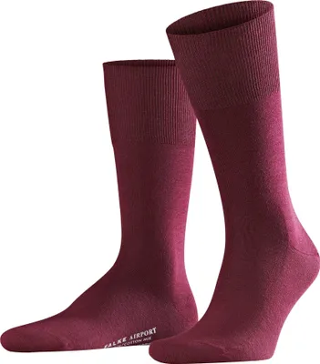 Produktbild von FALKE Airport Herrensocken, Bordeauxrot (Barolo)
