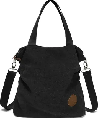 Produktbild von Myhozee Handtasche Damen Canvas Umhängetasche Crossover Bag