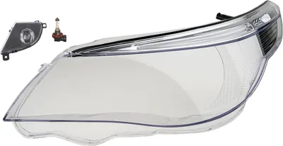 Obrázok produktu pre Johns, sklo svetlometu vhodné pre BMW radu 5 E60 E61 03-07 LED L + hmlovka + žiarovka 0 63177177711 7177711
