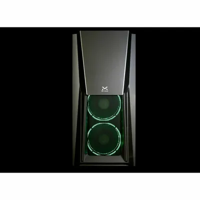Produktbild von Droxio BURNER, Tower, PC, Schwarz, ATX, Kohlenstoffstahl, Gaming
