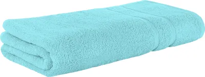Produktbild von Premium Frottee Saunatuch 80x200 cm in türkis von StickandShine in 500g/m² aus 100% Baumwolle