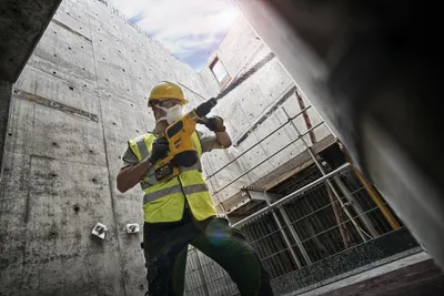 Produktbild von DeWALT Akku-Kombihammer DCH481N-XJ FlexVolt SDS-max 54,0 Volt XR Set - inklusive Zusatzhandgriff und Transportkoffer