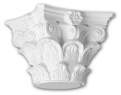 Image de Profhome 111010 Chapiteau de colonne Colonne Élement décorative