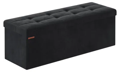 Immagine prodotto di SONGMICS: Panca con spazio contenitore, pieghevole, dimensioni 38 x 110 x 38 cm
