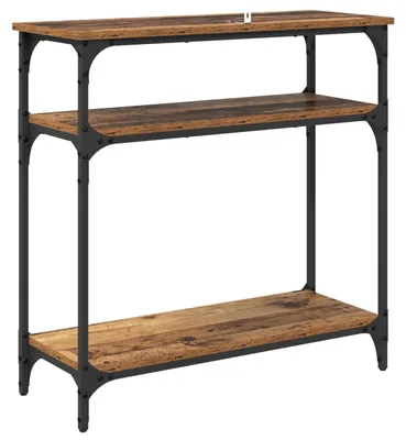 Obrázok produktu pre Konzolový stôl Staré drevo 75 x 29 x 75 cm Kompozitné drevo