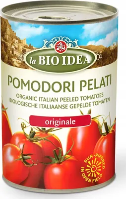 Produktbild von PELATI-TOMATEN OHNE HAUT  400 g (240 g) (DOSE) - LA  IDEA