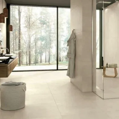 Zdjęcie produktu dla CASA39 Płytki imitujące beton, białe, 30 x 60 cm, Casalgrande Padana Beton