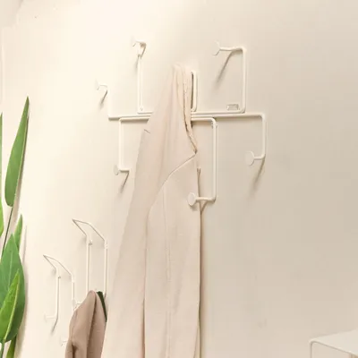 Produktbild von MyWIRE Wandgarderobe "Kamp1" - weiß