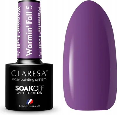 Image de Claresa Soak Off UV/LED Warmin' Fall Hybrid Varnish, 5 5g
