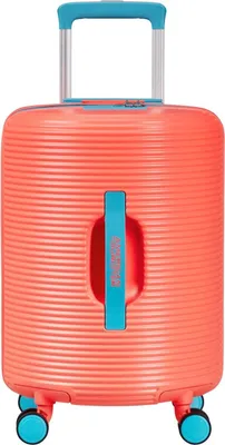Produktbild von American Tourister Rollio Spinner 52 / 18 TSA Trolley Coral / Blue koralle 51cm