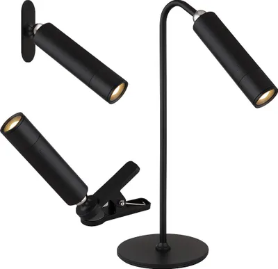 Produktbild von GLOBO Lighting Tischleuchte ANDRA LBH 26x12.40x33.50 cm schwarz