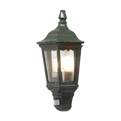Productafbeelding van Groene buitenlamp Firenze met bewegingsmelder