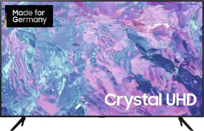 Produktbild von Samsung GU43CU7199UXZG 43 Zoll LED TV 4K Ultra HD Crystal Prozessor 4K - Schwarz