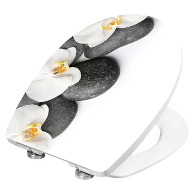 Produktbild von CORNAT Toilettenbrille mit Absenkautomatik ORCHIDS Thermoplast