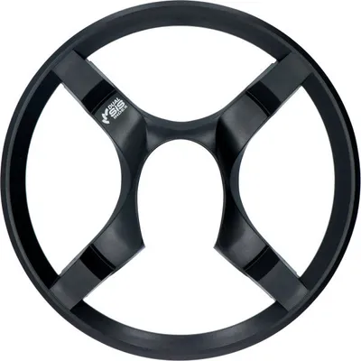 Produktbild von Shimano Kettenschutzring für FC-TY501 42 Zähne ohne Schrauben schwarz