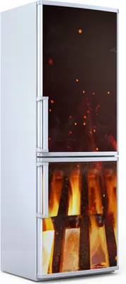 Produktbild von Magnete Dekorative - 70 cm x 190 cm - Küche - Magnetmatte Kühlschrankmagnete - Feuer Auf Grill