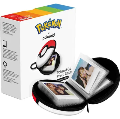 Produktbild von Polaroid Go Pokémon Album, Weiß, Rot, Schwarz, 36 Blätter, Ring binding, 11,6 mm, 4,3 mm, 11,6 mm