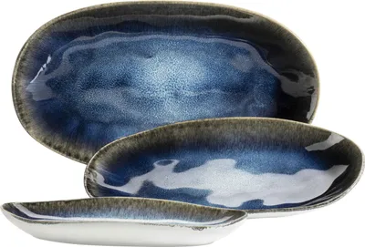 Produktbild von Mäser 931918 Frozen Plattenset BLAU, blau, 3-teilig (1 Set)