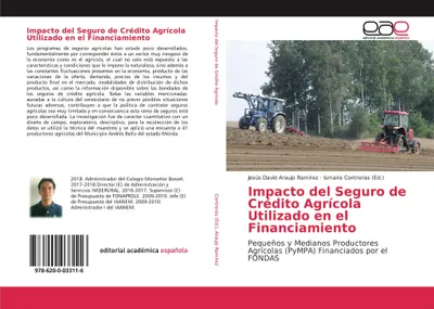 Produktbild von Impacto del Seguro de Crédito Agrícola Utilizado en el Financiamiento