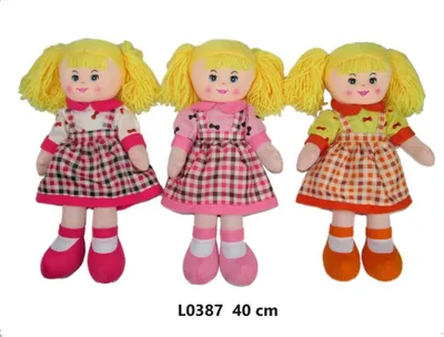 Produktbild von Spielzeug Puppe für Kinder, 40 cm groß, in mehrfarbigem Design, Ausführung MIX