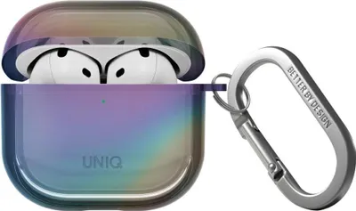 Produktbild von Fall Uniq Iridescia Na Airpods 4 Hang Fall - Holo Wielokolorowe