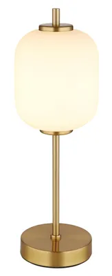 Produktbild von Globo Lighting Tischleuchte Metall messingfarben, LED