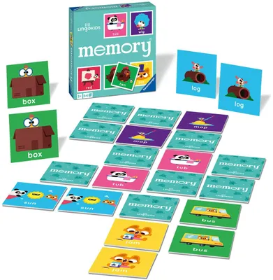 Produktbild von Ravensburger 20846 - Lingokids Memory®, der Spieleklassiker zum Englisch Lernen,