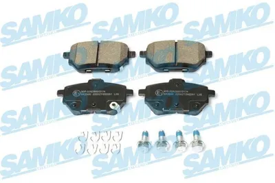 Produktbild von SAMKO Bremsbeläge Satz Hinten Bremsklötze für TOYOTA YARIS CROSS (MXP) 5SP2251