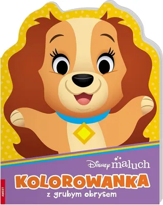 Produktbild von Disney Maluch Kolorowanka z grubym obrysem